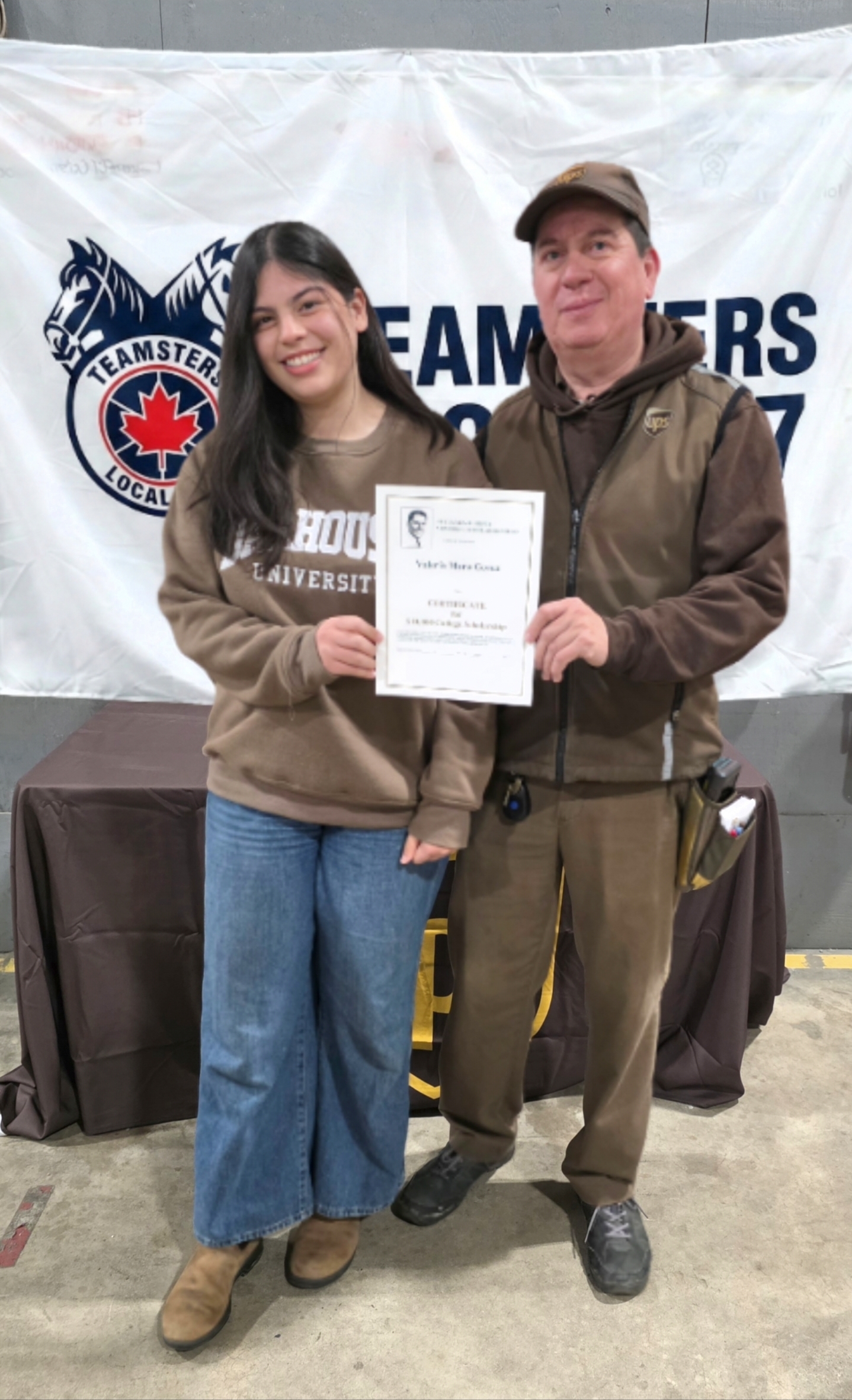 Celebrating Excellence: Nova Scotia UPS Family Member Awarded $10,000 James R. Hoffa Memorial Scholarship